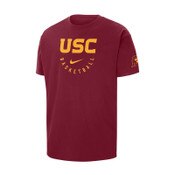USC Trojans Men's Nike Cardinal Basketball Max90 T-Shirt